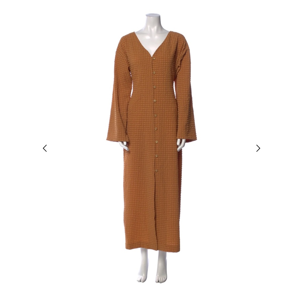 Nanusha V neck long dress (worn once - perfect condition)